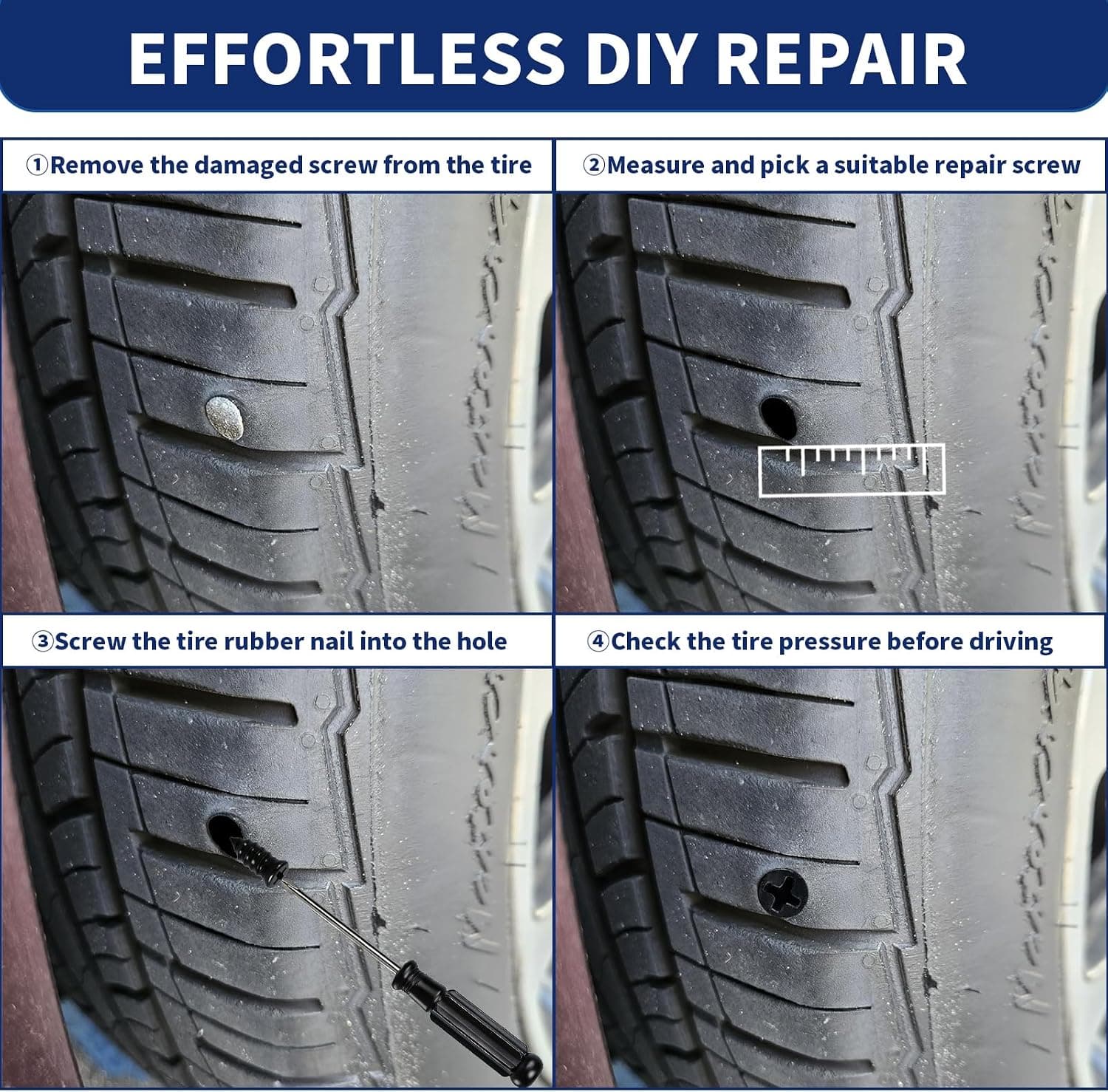 tire repair plug kit how to use