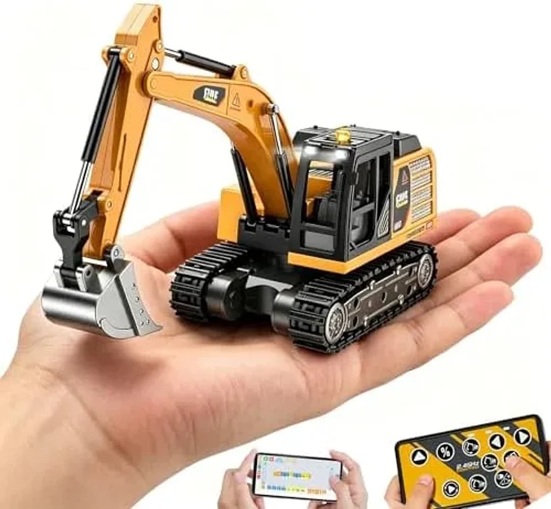 mini RC excavator toy