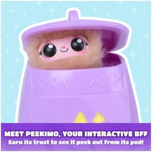 interactive digital pet toy in use