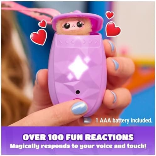 interactive digital pet toy close-up detail