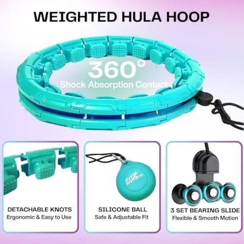 Smart Hula Hoop im Einsatz beim Training der Taille