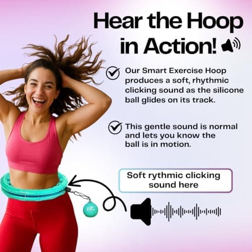 weighted hula hoop size and dimensions