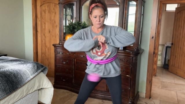 weighted hula hoop package contents