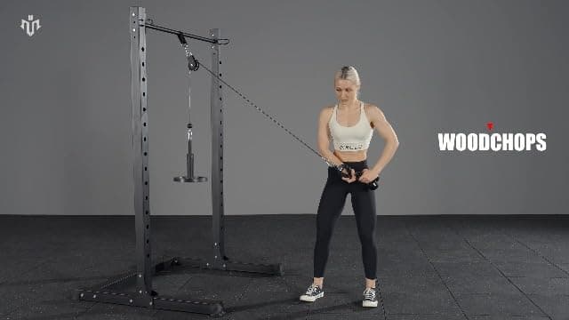 LAT & Lift Pulley System, Dual Cable Machine for Home Gym (up to 280 lb)