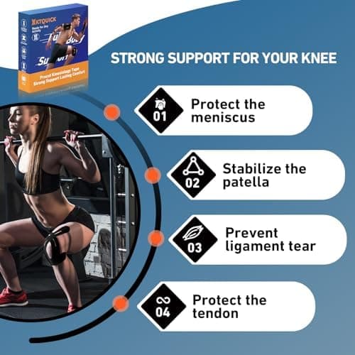 kinesiology tape for knee key features