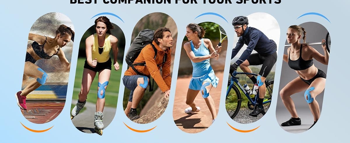 kinesiology tape for knee package contents