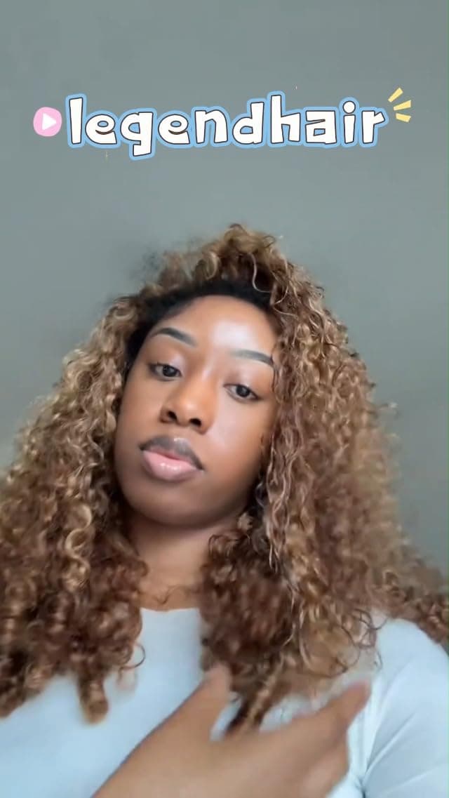 curly half wig human hair package contents