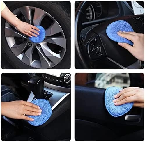 microfiber wax applicator pads features