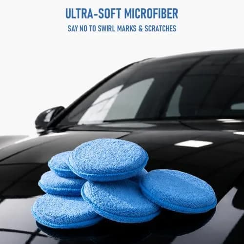 microfiber wax applicator pads dimensions