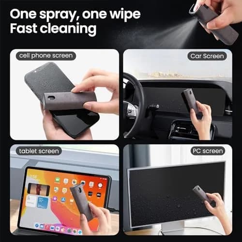 car screen cleaner kit close-up