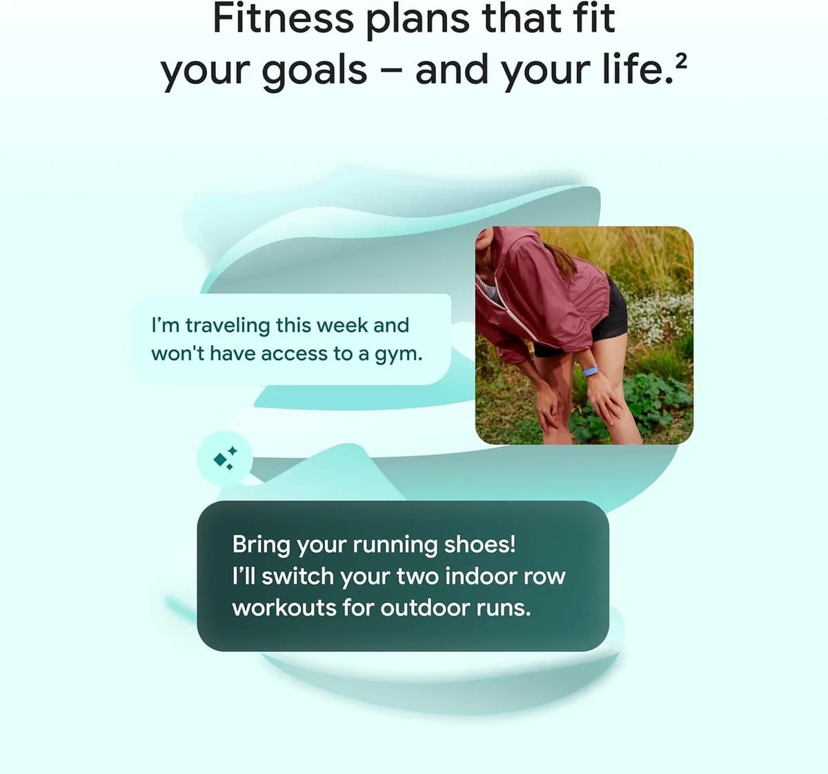 fitness plans from the screenless fitness tracker band, gallery view 4