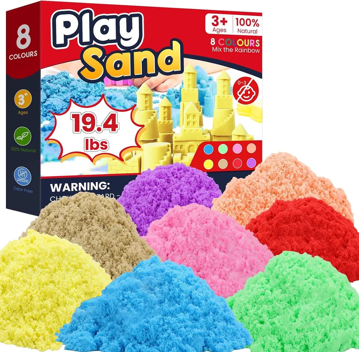 kinetic play sand for kids in 19.4 lb