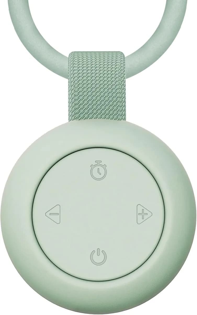 portable baby sound machine in mint