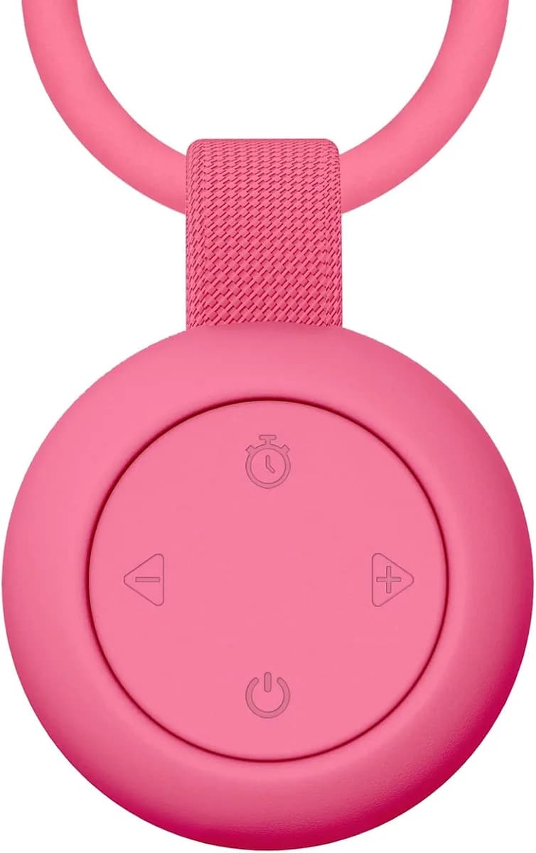 portable baby sound machine in rose