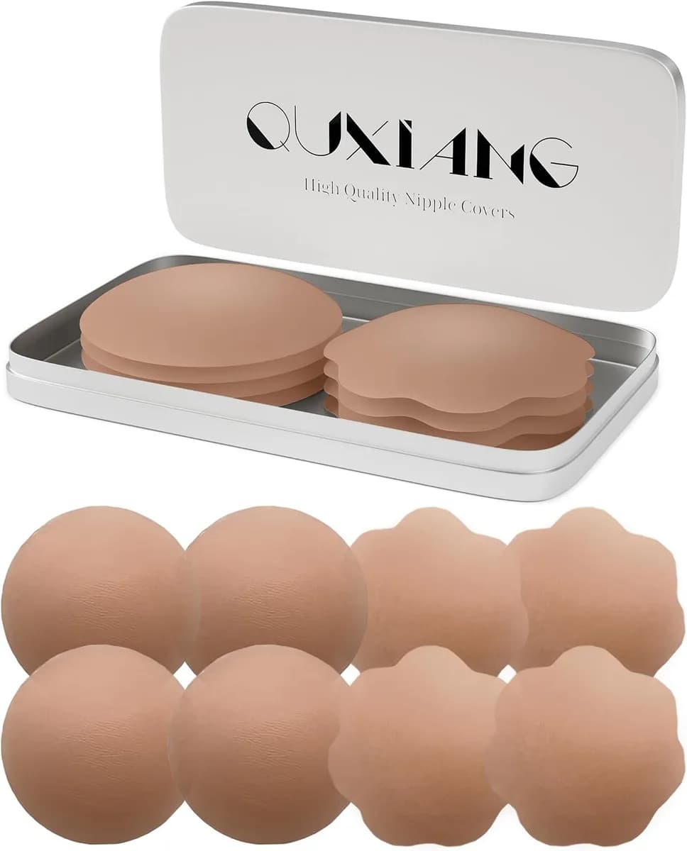 reusable silicone nipple covers in cocoa