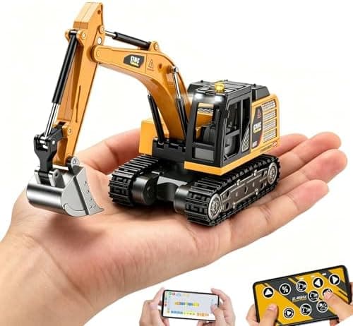 mini RC excavator toy