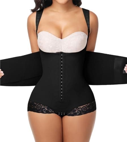 3-in-1 Detachable Faja Colombiana Body Shaper with Waist Trainer